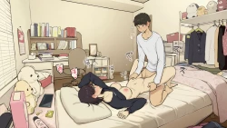 Page 38 of Kazoku zaitaku-chu demo jibun no heya de nantoka sekkusu suru gakusei jidai