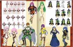 Page 16 of Rance 3Settei Shiryou Rough Gashuu