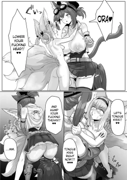 Page 74 of Gotsugou Nouryoku wo Te ni Ireta N*an ga, Rh*des de Mechakucha Suru Hanashi Bangaihen: S*zuran | Nyan who Gained a Convenient Ability Makes a Mess out of Rhodes Island, Extra Edition: Suzuran