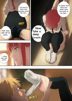 Page 7 of CHAINSAWMAN - Deal With Footfetish Devil