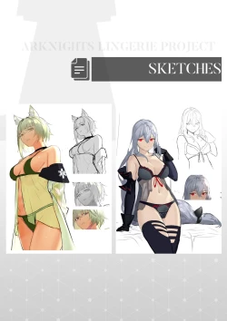 Page 31 of Arknights Lingerie Collaboration Fanbook