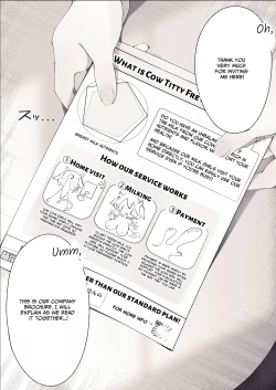 Page 5 of Shinjin Ushi Musume no Dokidoki Oppai Milk Houmon Hanbai! | Rookie Cow Girl's Titillating Titty Milk Touting!