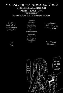 Page 22 of Melancholic Automaton 2 - One day at the castle of Einzbern