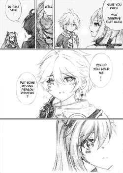 Page 1 of KuroCrimson Genshin Impact Manga Vol 1