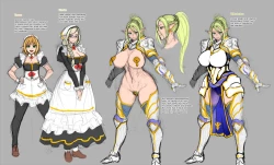 Page 8 of Houjou no Reizoku Elfknight Wilhelmina’s wooden horse training