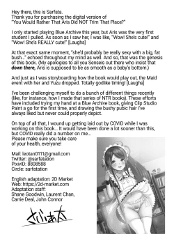 Page 25 of Goumou Maid Alice wa Suki desu ka - Do you like hairy maids Alice? | You Would Rather That Aris Did NOT Trim That Place?