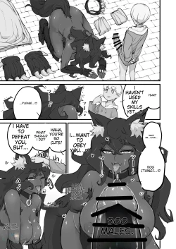 Page 8 of The female demon king becomes the dog of the reincarnated hero