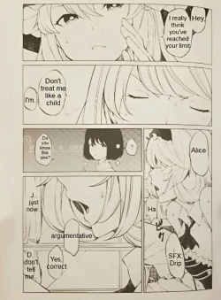 Page 10 of I want to go to the bathroom! Alice version