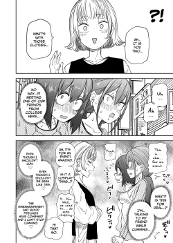 Page 16 of Hajimete no Roshutsu Gokko! LesSe Daisuki Nakayoshi Joshidaisei | First Time Exhibitionism Play! Lesbian Sex Lovin' University Girls