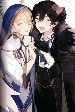 Page 2 of I'm in trouble because angels and demons like me too much.