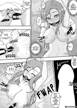 Page 13 of Lauren is restrained and blamed mainly on her boobs