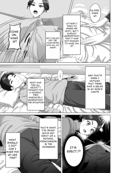 Page 8 of Musuko no Asadachi ni Doki Doki Shichau OkaaA mother gets excited about her son's morning erection