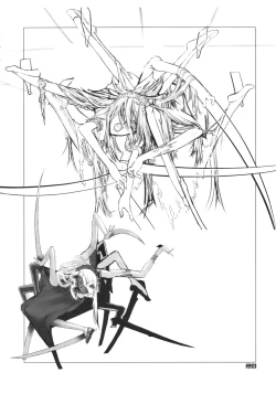 Page 19 of BACK YARD EXIBITIONIST VAMPIRDZHIJA VJEDOGONIA & KIKOKUGAI DRAFTING SKETCHES