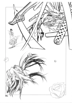 Page 20 of BACK YARD EXIBITIONIST VAMPIRDZHIJA VJEDOGONIA & KIKOKUGAI DRAFTING SKETCHES