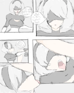 Page 5 of 2b x 9s hentai comics
