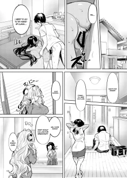 Page 20 of Sannin Dousei na Noni Bakunyuu Osananajimi to Futaridake de Himitsu Sex | Having Sex Alone With My Childhood Friend Despite The Three of Us Living Together