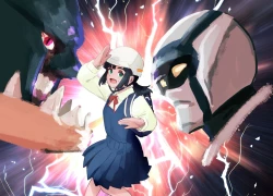 Page 161 of Mezameru Tabi ni Shussan! Kaizou! Kiken Shinryaku VS Kiken Seigi Hero VS Helmet Tsuugaku Shoujo