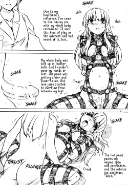 Page 2 of Joshidai nama zenshin kōsoku naizō kakuchō kyōsei zetchō | College girl fully restrained internal organs expanded forced to climax