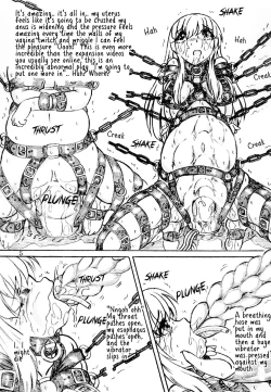 Page 5 of Joshidai nama zenshin kōsoku naizō kakuchō kyōsei zetchō | College girl fully restrained internal organs expanded forced to climax