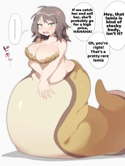 Page 1 of Chubby Lamia VORE
