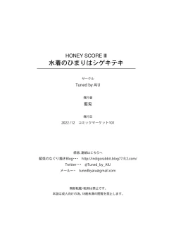 Page 22 of HONEY SCORE III Mizugi no Himari wa Shigekiteki