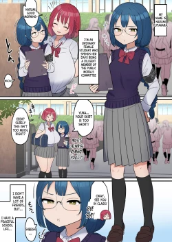 Page 2 of Totsuzen Chinpo ga Haete Shimatta Majime Joshi, Tomodachi to Koubi Suru | The Serious girl Suddenly Grows a Dick and Fucks Her Friend
