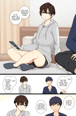 Page 1 of Onnanoko Atsukai Shinai to Mesu Dearu Koto o Wakarasetekuru Boyish Joshi | A boyish girl who will show you that she is female if you don't treat her like one