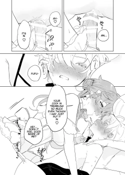 Page 10 of Soratachi to Ichaicha Suru Hon | Aether flirts with the long legged ladies
