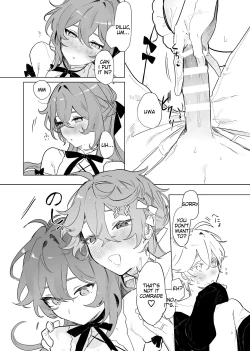 Page 36 of Soratachi to Ichaicha Suru Hon | Aether flirts with the long legged ladies