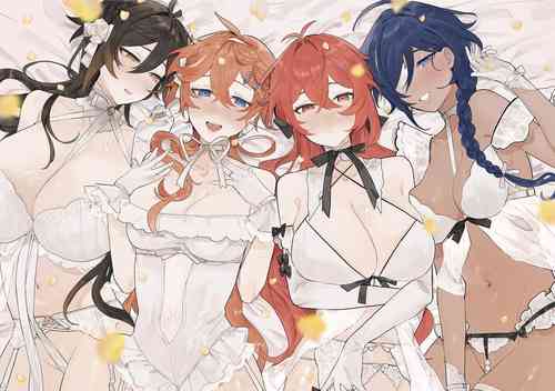 Download Soratachi to Ichaicha Suru Hon | Aether flirts with the long legged ladies