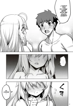 Page 42 of RE32 ShiKen ga LoveHo de Sukebe  Suru dake no Hon  | Shirou and Saber do lewd things at a hotel.