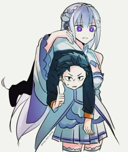 Page 1 of Subaru x Emilia Ugoira