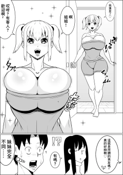 Page 4 of Hinnyuu Kanojo  no  Bakunyuu  Imouto  ni Koufun Shite  Boku wa...... | 對貧乳女友的爆乳妹妹興奮的我......