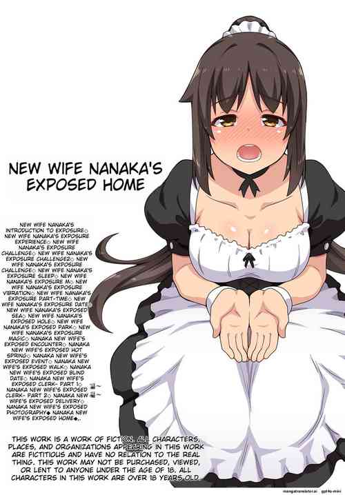 Download Niizuma Nanaka no Roshutsu Jitaku | New Wife Nanaka's Exposed Home