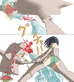 Page 6 of モ○スターハンターメス0