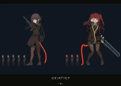 Page 10 of Marfusha Sentinel Girls ArtBook