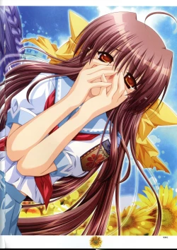 Page 16 of Sharin no Kuni, Himawari no Shoujo & Sharin no Kuni, Yuukyuu no Shounen Shoujo Visual Fan Book