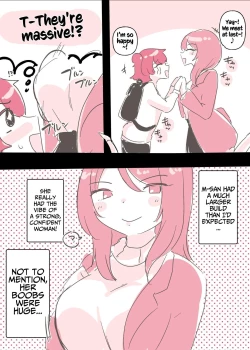 Page 13 of Psycho Les Senpai ga 1000-bon Ureta Kinen ni Les Fuuzoku ni Itte Kimashita Repo | Psycho Lesbian Senpai Sold 1000 Copies Memorial Lesbian Brothel Experience Report