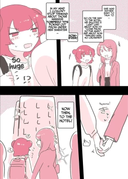 Page 14 of Psycho Les Senpai ga 1000-bon Ureta Kinen ni Les Fuuzoku ni Itte Kimashita Repo | Psycho Lesbian Senpai Sold 1000 Copies Memorial Lesbian Brothel Experience Report