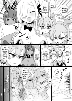 Page 1 of Blue Archive Brainwashing Bunny Slave Additional Manga
