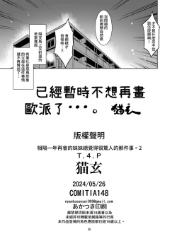 Page 24 of Ichinen-buri ni Atta Imouto ga Nanka Sugokatta Ken. 2 | 相隔一年再會的妹妹總覺得很驚人的那件事。2