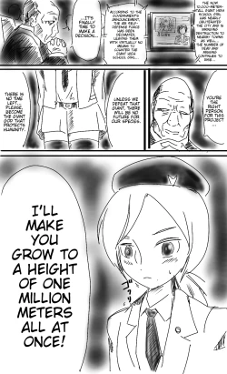 Page 25 of The super-giant high school girl appears again