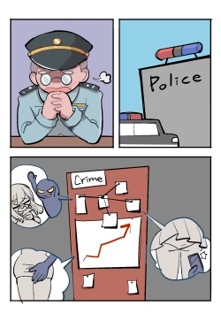 Page 1 of Crossdressing Police Station / 女装警局