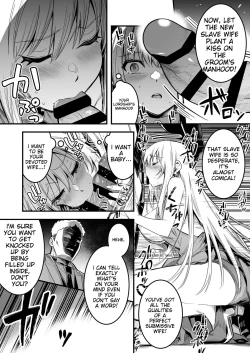 Page 4 of Sennou Kekkonshiki de Sennou Sarete Shimai, Dorei Tsuma to Natte Botebara Kekkonshiki o Ageru Boukensha-chan | An adventurer who was brainwashed at a brainwashing wedding, became a slave wife, and held a wedding in an angry manner