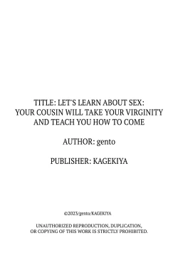 Page 54 of "Sex no Benkyou Shiyokka?" Kareshi ga Iru no ni Itoko kara Shojo wo Ubaware Zecchou Shidou 15