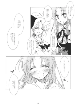 Page 6 of Ojou-sama to Meiling to ichaicha suru Hon.