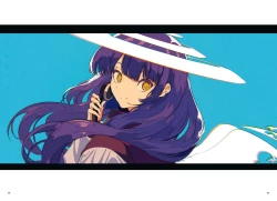 Page 28 of "G etc. p fee c Poem" "Dark brown, Fumi Iwakura" Member Handa