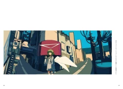 Page 29 of "G etc. p fee c Poem" "Dark brown, Fumi Iwakura" Member Handa