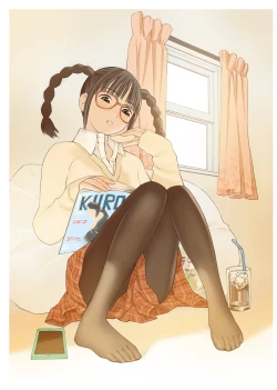 Page 85 of Kuro Tights DEEP black tights art book_20241021