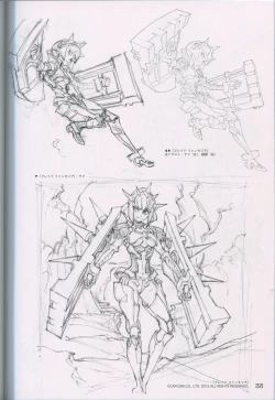 Page 33 of "Yoshinari Yo Art Collection Illustration Edition" bonus booklet "Yoshinari Yo's Thin Book"_20241021